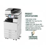 Ricoh IM 2500(A) – Slim, snel en toekomstgericht, All-in-one, Refurbished, Zwart-en-wit printen, Laserprinter