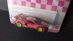 Chevrolet Corvette C8 R Barbie 1:64 Hot Wheels Premium Pol, Hobby en Vrije tijd, Verzenden, Nieuw, Auto