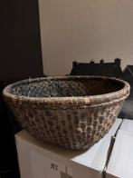 Hoffz style Leemmand oude, Ophalen of Verzenden, Rond, Riet, Mand