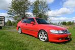 Saab 9-3 Turbo Aero Coupe AUT 2002 Rood | youngtimer (btw), Auto's, Saab, Navigatiesysteem, 730 kg, 4 cilinders, 75 €/maand