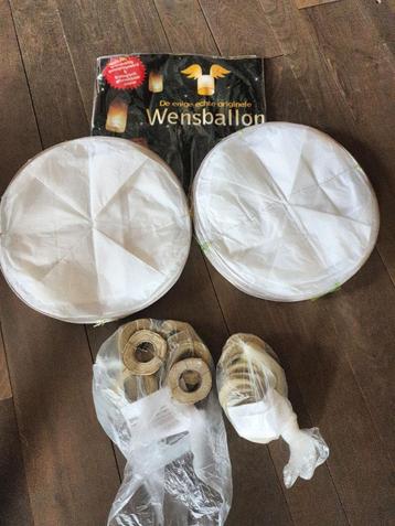 Wensballonnen 21 stuks nieuw 50cm doorsnee  beschikbaar voor biedingen