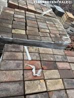 120m2 gemêleerd gebakken klinkers keiform. broodjes 10-duim., Bij dit gebruikte product niet meer te achterhalen., Gebruikt, Verzenden