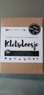 Kletsdoosje,  bekend van kletspot .nl, Nieuw, Vijf spelers of meer, Even gezellig kletsen, Ophalen of Verzenden