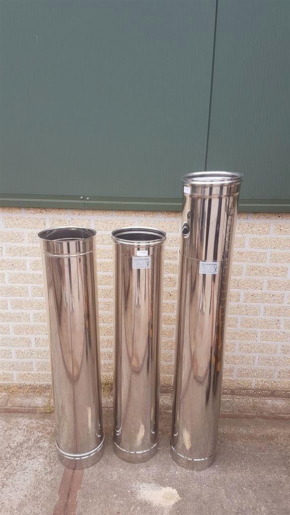 1239. RVS kachelbuis / kachelpijp / hulpstukken, Huis en Inrichting, Kachels, Nieuw, Houtkachel, Hout, Ophalen