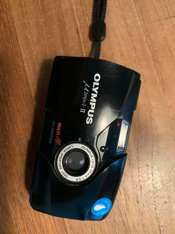 Olympus MJU II / Stylus Epic - Compact Camera, Audio, Tv en Foto, Fotocamera's Analoog, Gebruikt, Compact, Olympus, Ophalen of Verzenden