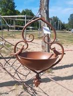 Hangend Vogelbad Vogel Voederschaal Smeedijzer Nieuw, Ophalen of Verzenden, Nieuw