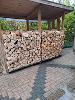 Gedroogd haardhout beuken essen eiken        3.5 kuub, 3 tot 6 m³, Ophalen, Essenhout, Blokken