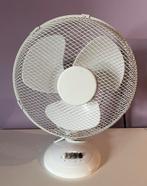 Tafel ventilator wit, Witgoed en Apparatuur, Ventilatoren, Ophalen, Zo goed als nieuw, Tafelventilator