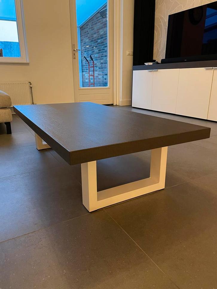 Salontafel - Rough Cut - 140x35x70 cm, Huis en Inrichting, Tafels | Salontafels, Gebruikt, Minder dan 50 cm, 50 tot 100 cm, 100 tot 150 cm