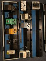 Diverse boss pedalen in flightcase, Ophalen of Verzenden, Zo goed als nieuw