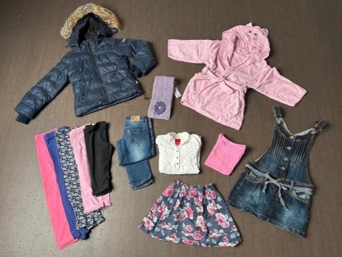 Kledingpakket meisje najaar/winter maat 116 (13 stuks), Kinderen en Baby's, Kinderkleding | Kinder-kledingpakketten, Gebruikt