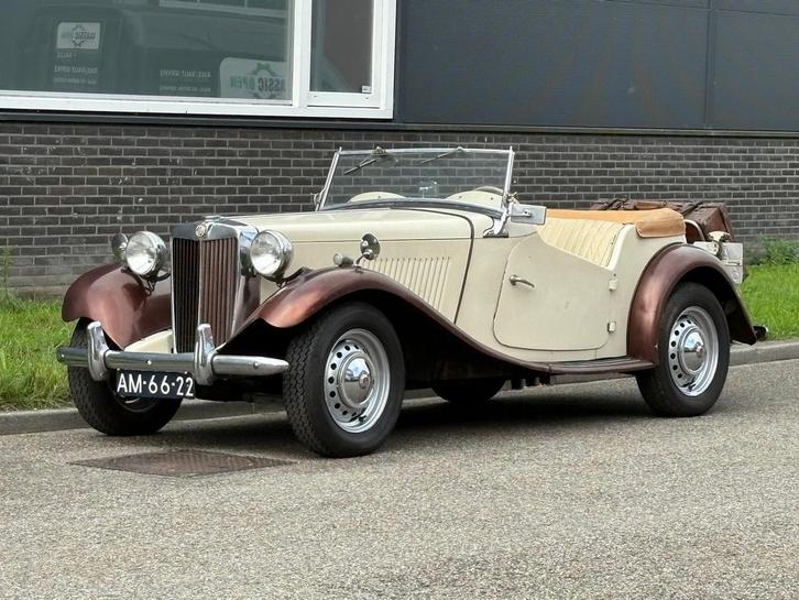 MG TD 1250, Auto's, MG, Bedrijf, Overige modellen, Lederen bekleding, Benzine, Cabriolet, Handgeschakeld, Beige, Beige