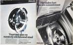20 vintage advertenties reclames Philips 72-76 wasmachine ho, Verzenden, Gebruikt