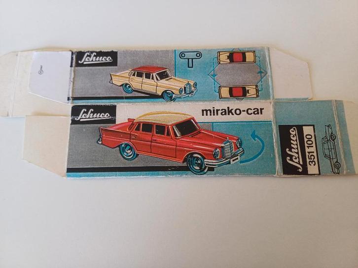 schuco opwind auto doosje 351100 nette staat, Antiek en Kunst, Antiek | Speelgoed, Ophalen of Verzenden