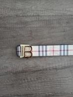 Burberry Riem 110cm - Stijlvol Accessoire, Overige kleuren, Echt leder, Tailleriem, Ophalen of Verzenden