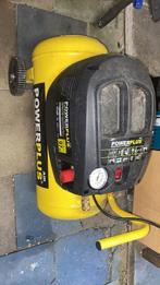 Compressor powerplus, Doe-het-zelf en Verbouw, Compressors, Mobiel, 6 tot 10 bar, Ophalen of Verzenden, Zo goed als nieuw