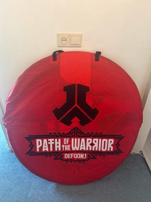Defqon.1 Tent - Path of the Warrior, Caravans en Kamperen, Tenten, tot en met 3, Zo goed als nieuw, Ophalen of Verzenden