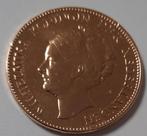 Zilveren Gulden Wilhelmina, verguld, Ophalen of Verzenden, Koningin Wilhelmina, 1 gulden, Goud