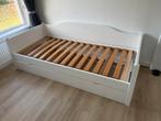 Bed met onderschuifbed, Ophalen, Gebruikt, 180 cm of meer, 85 tot 100 cm