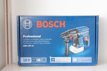 Bosch blauw GBH 18V-21 18v brushless accu boorhamer solo beschikbaar voor biedingen