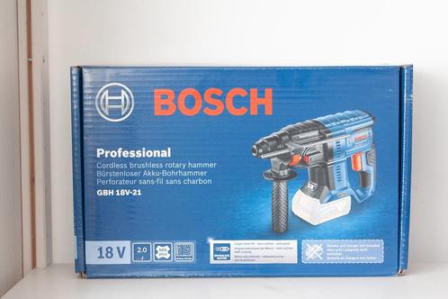 Bosch blauw GBH 18V-21 18v brushless accu boorhamer solo, Doe-het-zelf en Verbouw, Gereedschap | Boormachines, Nieuw, Boor- en/of Breekhamer