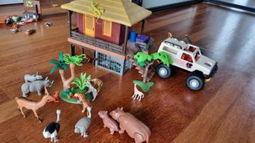 Playmobil safari/rangerpost beschikbaar voor biedingen