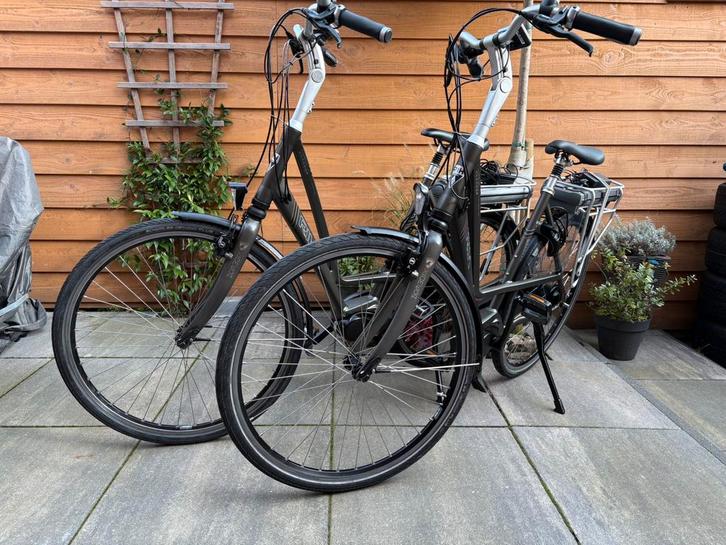 Set RIH Omega elektrische fietsen, Fietsen en Brommers, Elektrische fietsen, Gebruikt, Overige merken, 51 tot 55 cm, Ophalen