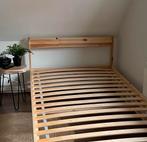 Eenpersoonsbed 90x200 -, Ophalen, 90 cm, Eenpersoons, Beige