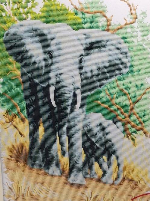 Wilde dieren, Hobby en Vrije tijd, Borduren en Borduurmachines, Nieuw, Borduurpakket, Handborduren, Ophalen of Verzenden