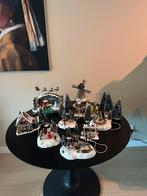 Kerstdorp kersthuisjes kerstboom kerst oud & nieuw, Ophalen of Verzenden, Zo goed als nieuw