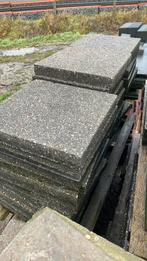 40x40x5 tegels antraciet, Tuin en Terras, Ophalen, Zo goed als nieuw