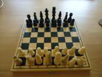 Schaakkist met Stukken, Hobby en Vrije tijd, Gezelschapsspellen | Bordspellen, Een of twee spelers, Ophalen of Verzenden, Zo goed als nieuw