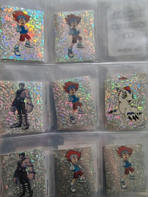 Digimon sticker serie compleet 1 tm 244, Hobby en Vrije tijd, Stickers en Plaatjes, Zo goed als nieuw, Sticker, Ophalen of Verzenden