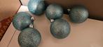 set 1 blauwe kerstballen voor maar € 1,00, Ophalen of Verzenden, Zo goed als nieuw