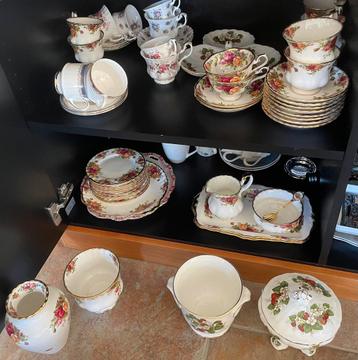 Servies Hammersley en Royal Albert beschikbaar voor biedingen