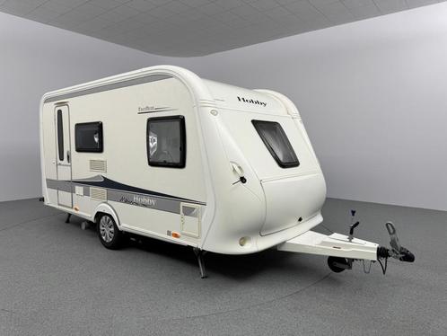 Hobby Excellent 410 SFE Mover Voortent Vloerverwarming, Caravans en Kamperen, Caravans, Bedrijf, tot en met 4, Treinzit, Hobby