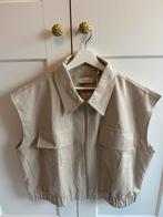 NUKUS Veerle Gilet Mouwloos - Maat XXL, Kleding | Dames, Bodywarmers, Ophalen of Verzenden, Nieuw, Maat 46/48 (XL) of groter, Beige