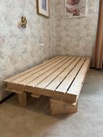 Bedframe (pallet stijl), Ophalen, 90 cm, Eenpersoons, Zo goed als nieuw