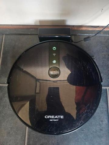 Te koop create robotstofzuiger met oplaadstation  beschikbaar voor biedingen