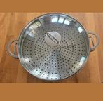 Silit Silargan Wokpan met stoominzet en deksel., Huis en Inrichting, Keuken | Potten en Pannen, Ophalen of Verzenden, Gebruikt