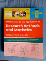 statistiek boek universiteit utrecht, Boeken, Psychologie, Ophalen of Verzenden, Zo goed als nieuw