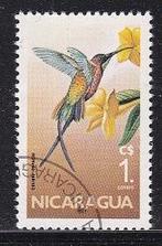 148 - Nicaragua michel 2637 gestempeld , topaskolibri, Verzenden, Gestempeld, Midden-Amerika