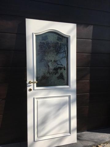 Binnendeuren met art deco geëtst glas  beschikbaar voor biedingen