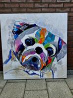 SCHILDERIJ VAN HOND, Ophalen, Zo goed als nieuw, Schilderij, 75 tot 100 cm