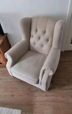 Fauteuil  beige, Huis en Inrichting, Ophalen, Gebruikt, Beige, Minder dan 10 m²