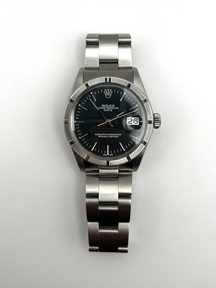 Rolex Oyster Perpetual Date – Ref. 1501, Sieraden, Tassen en Uiterlijk, Horloges | Heren, Zo goed als nieuw, Rolex, Staal, Ophalen of Verzenden