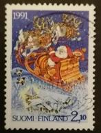 FINLAND - kerstmis 1991, Postzegels en Munten, Postzegels | Europa | Scandinavië, Verzenden, Finland, Gestempeld