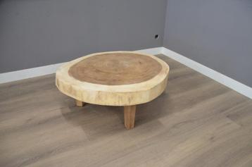 Ronde suar salontafel - 86 - 96cm -BT133  beschikbaar voor biedingen