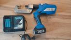 Klauke ultra Bollhoff kabelschoen perstang krimptang accu, Auto diversen, Autogereedschap, Ophalen of Verzenden, Zo goed als nieuw