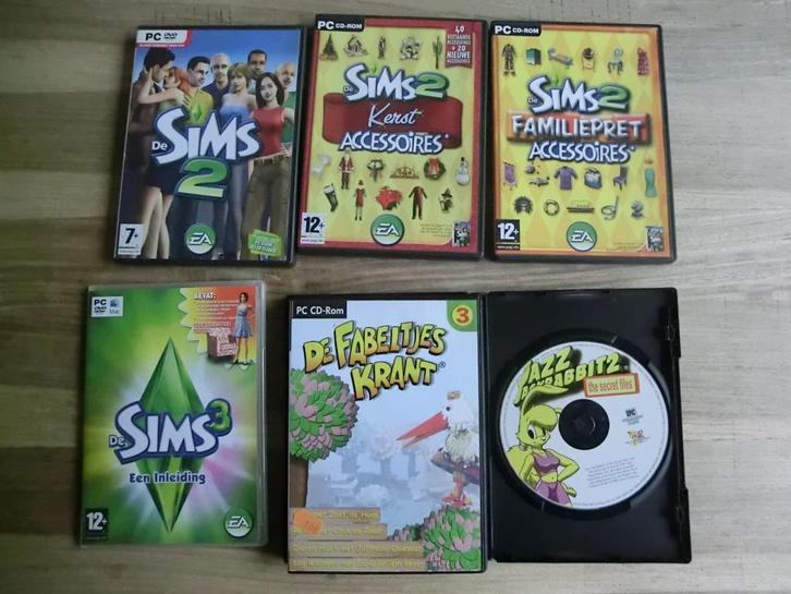 Setje van nog 5 cd-rom's en dvd-rom's, Spelcomputers en Games, Games | Pc, Ophalen of Verzenden